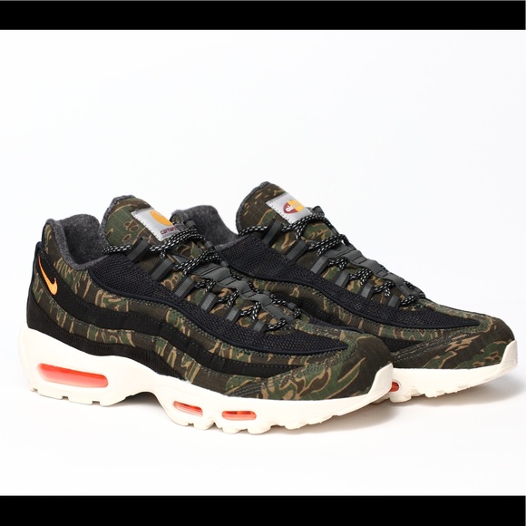 NIKE AIR MAX 95 CARHARTT WIP CAMO NWT - Picture 3 of 10